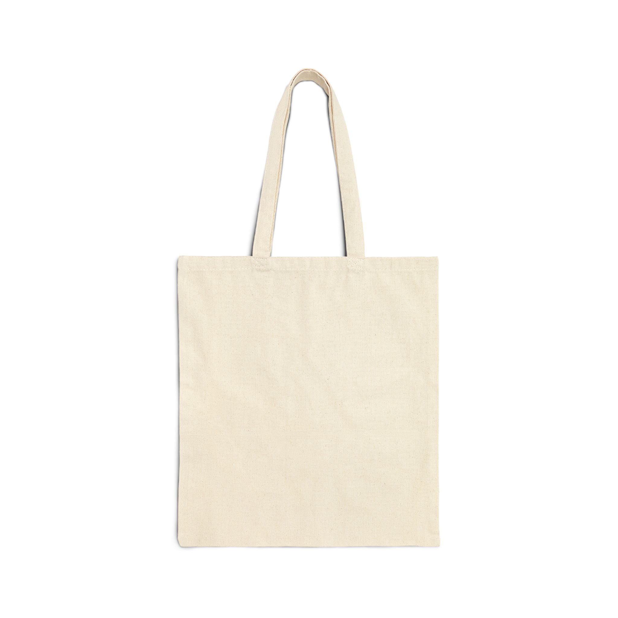 Grease & Grit Heart Flame Tote | Traditional Tattoo-Inspired, Rose Banner Canvas