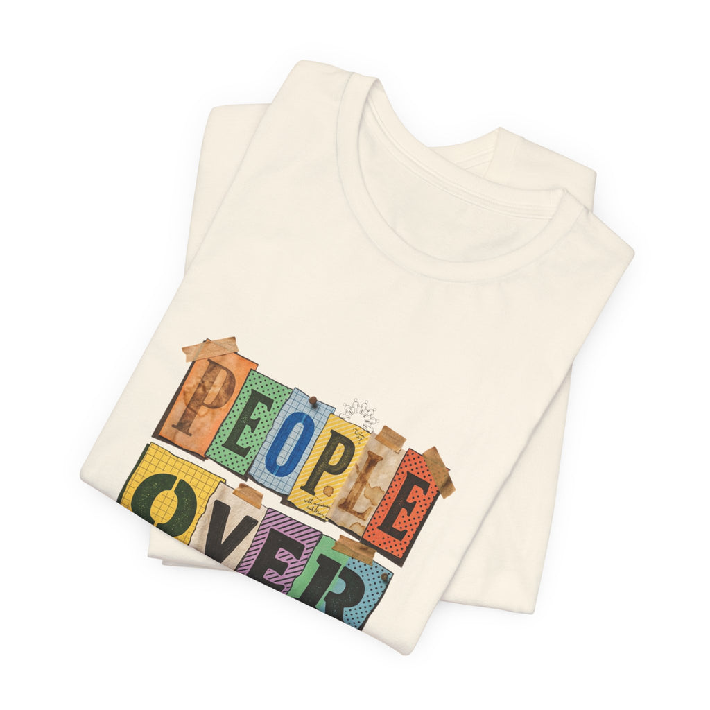 People Over Profit Tee | Values-Led Statement Shirt, Social Justice Apparel