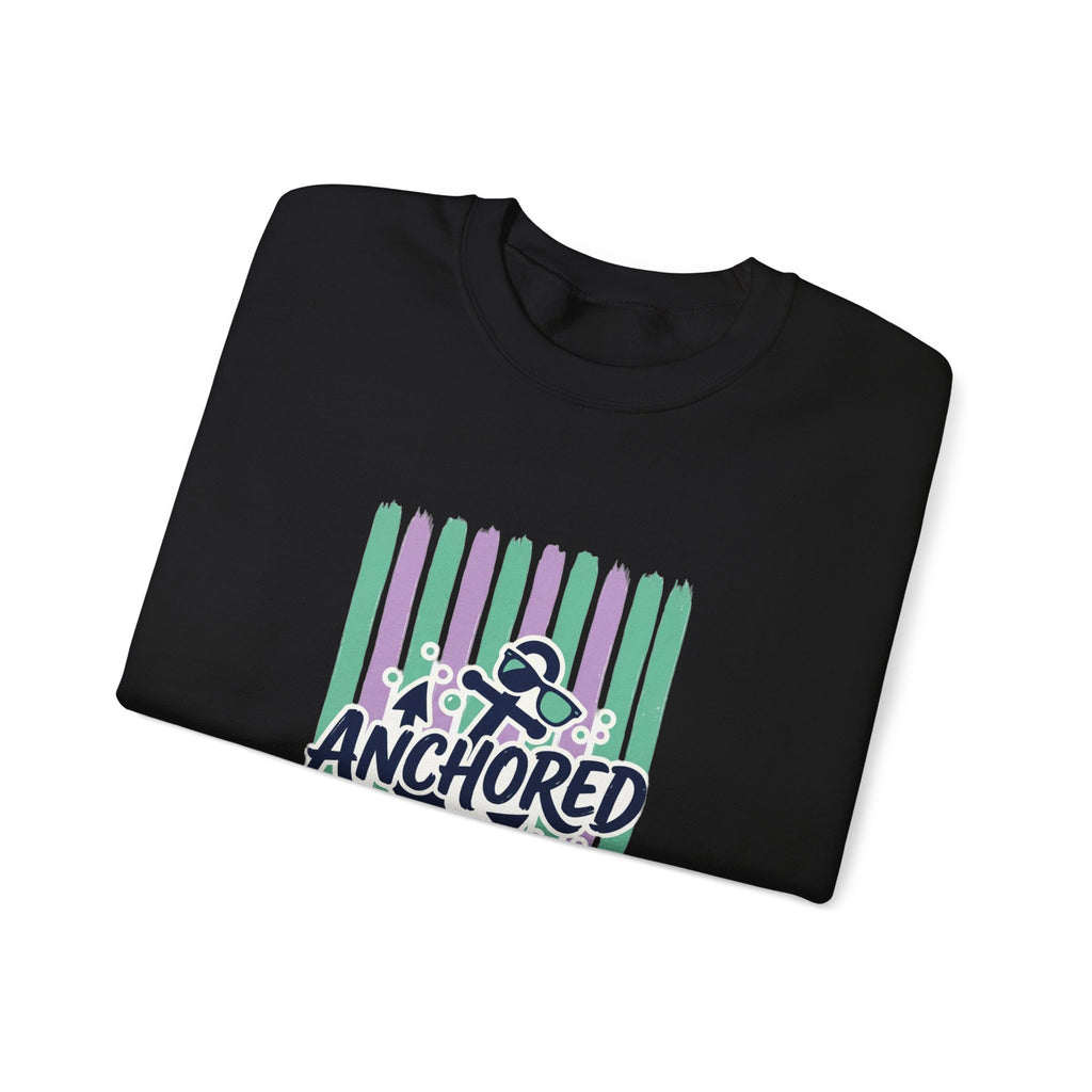Anchored and Unbothered Sweatshirt | Cruise Vacation, Nautical Anchor Tee