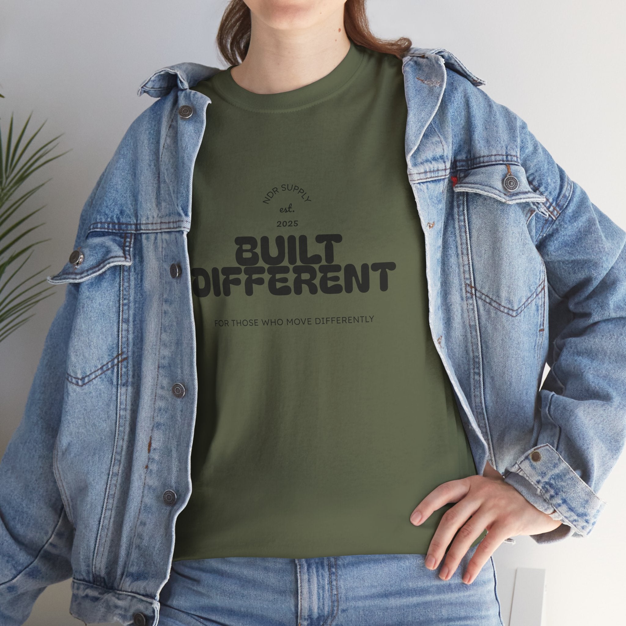 NDR™ Built Different T-Shirt