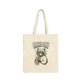 Caffeinated Curious & Feral Raccoon Tote | Feral Raccoon Aesthetic, Celestial Wilderness