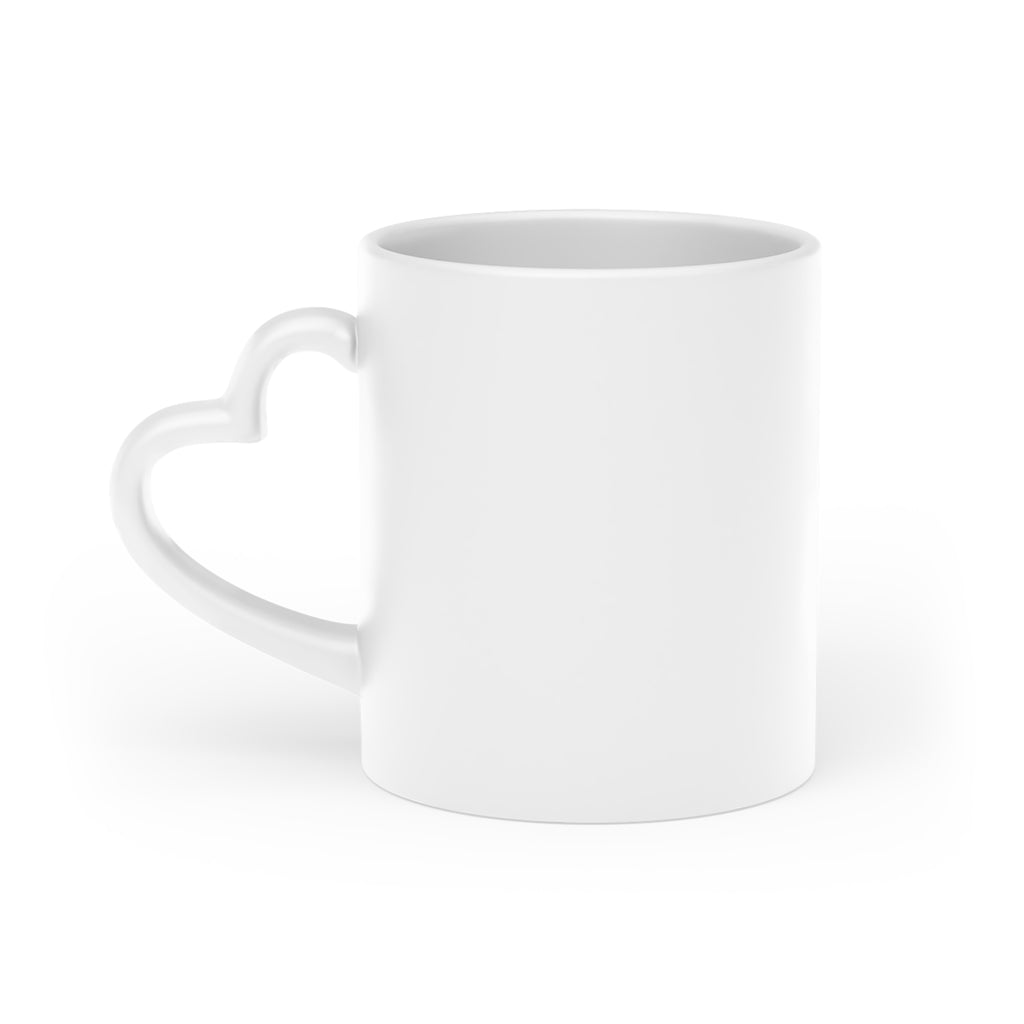 NDR™ Cute Couples Coffee Mug. Sweet Heart Illustration