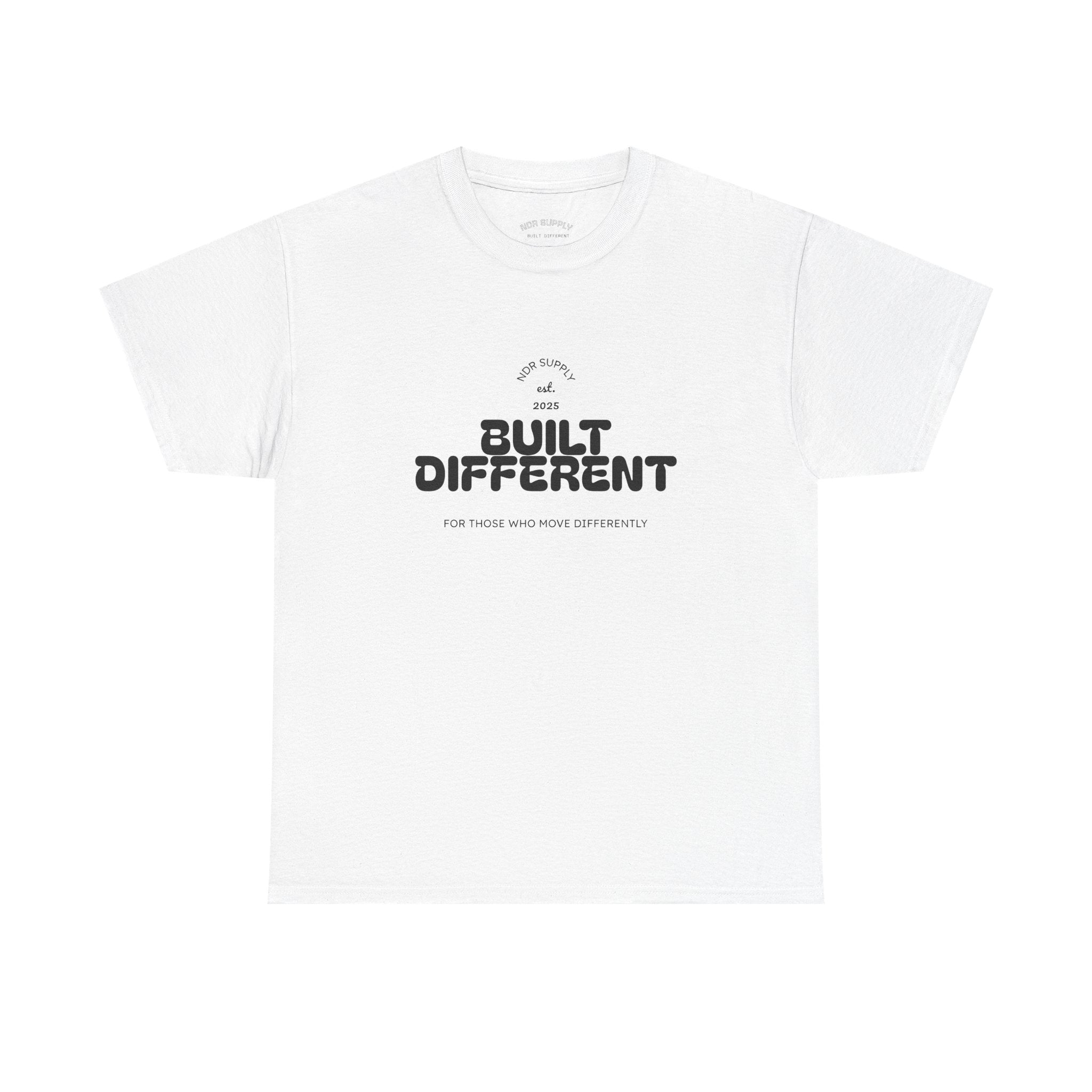 NDR™ Built Different T-Shirt