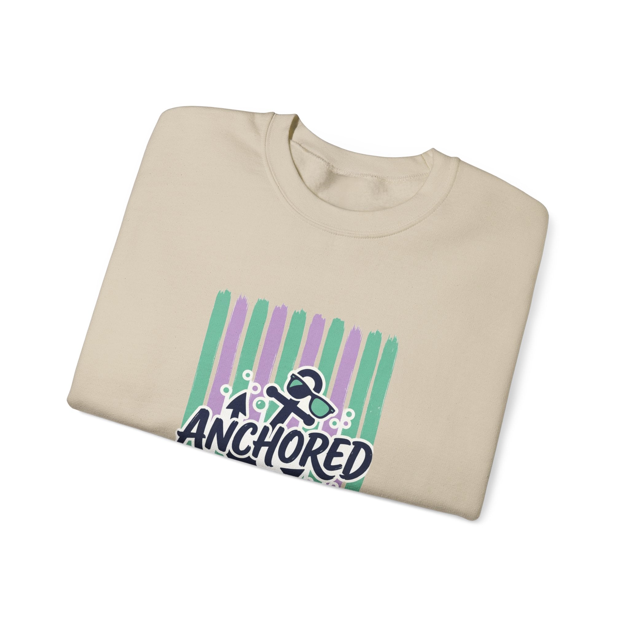 Anchored and Unbothered Sweatshirt | Cruise Vacation, Nautical Anchor Tee