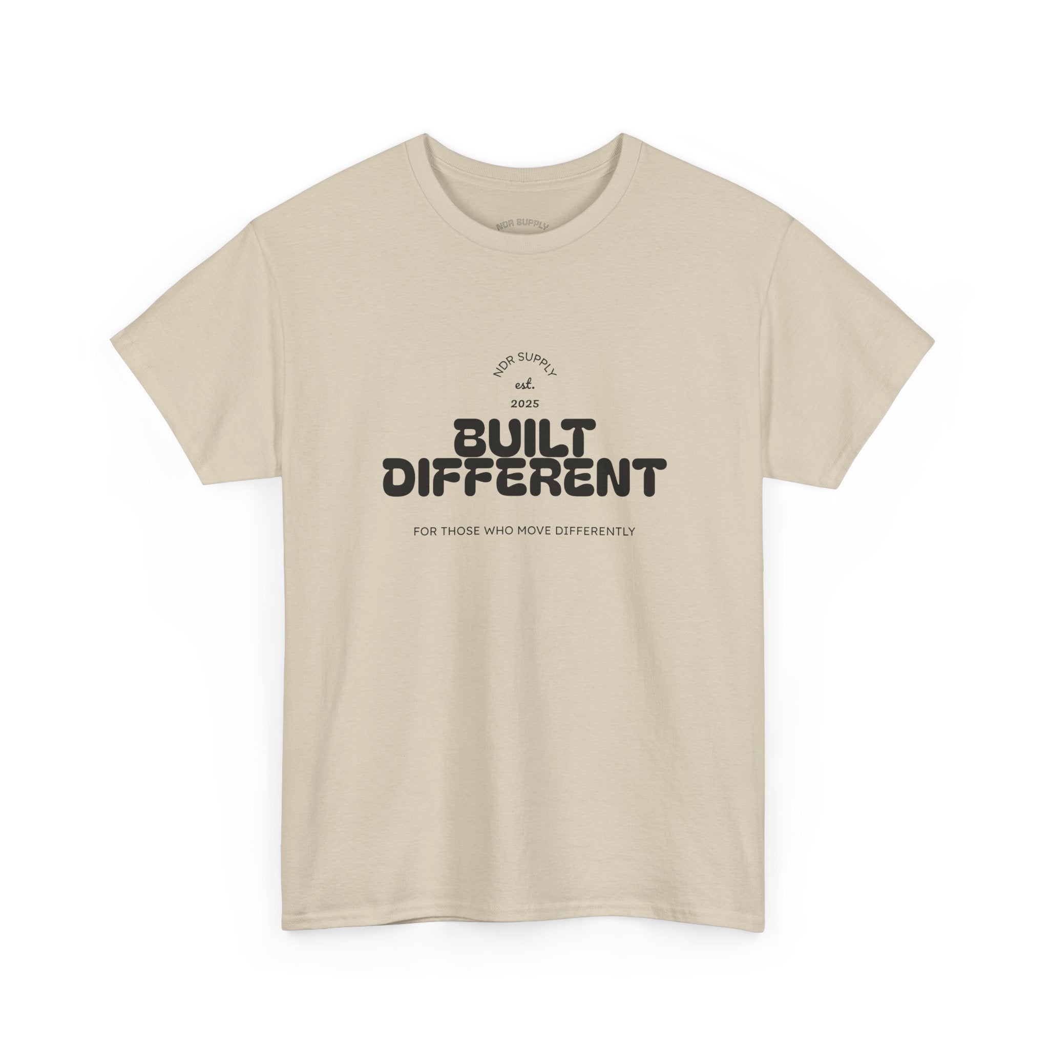 NDR™ Built Different T-Shirt