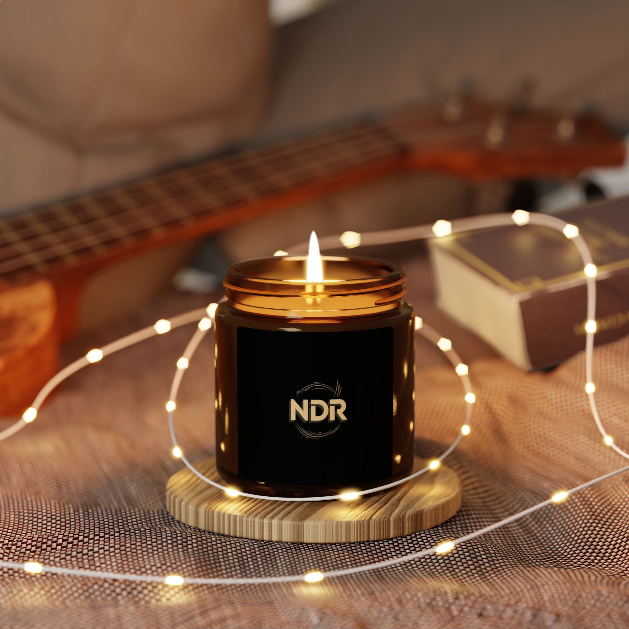 NDR™ Amber Jar Soy Scented Candle (Multi-Size)
