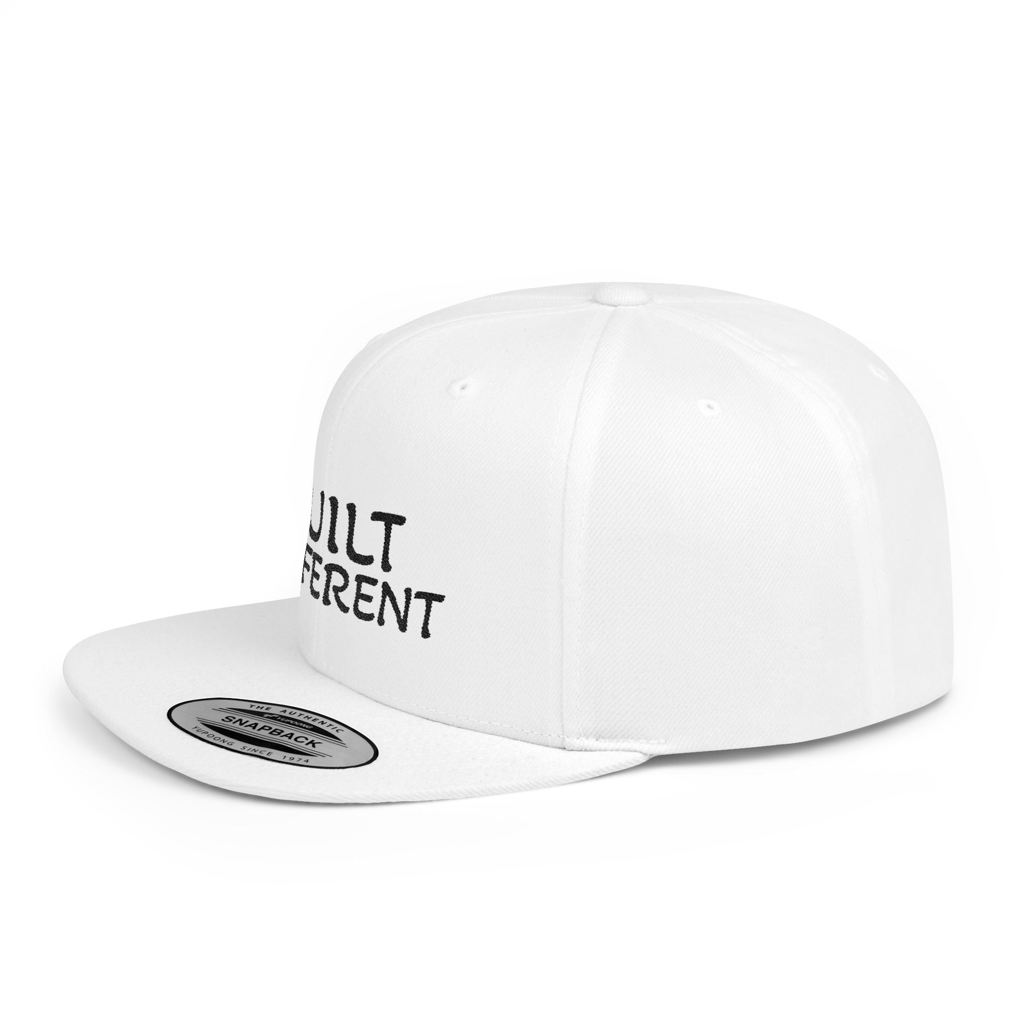 NDR™ Built Different Flat Bill Snapback Hat.