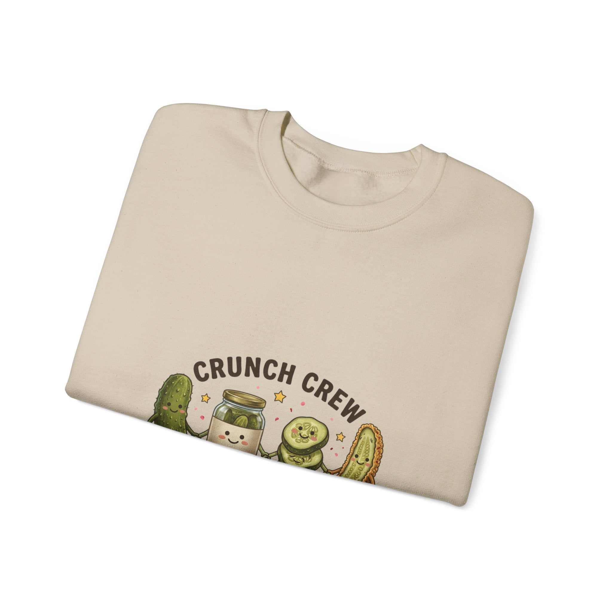 Crunch Crew Pickle Crewneck Sweatshirt | Pickles, Snack Sip Repeat