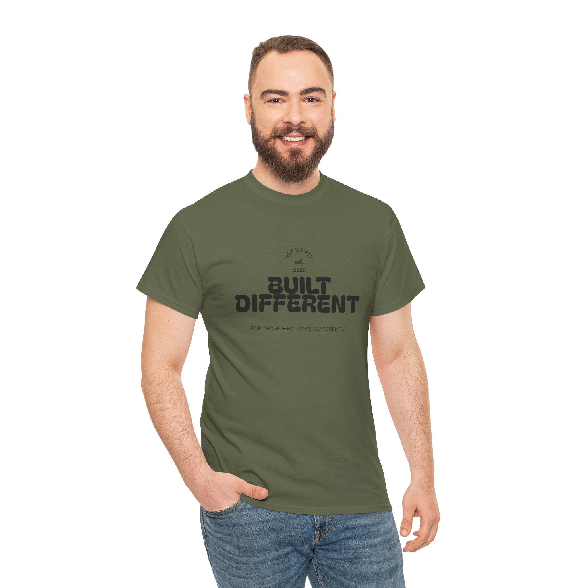 NDR™ Built Different T-Shirt
