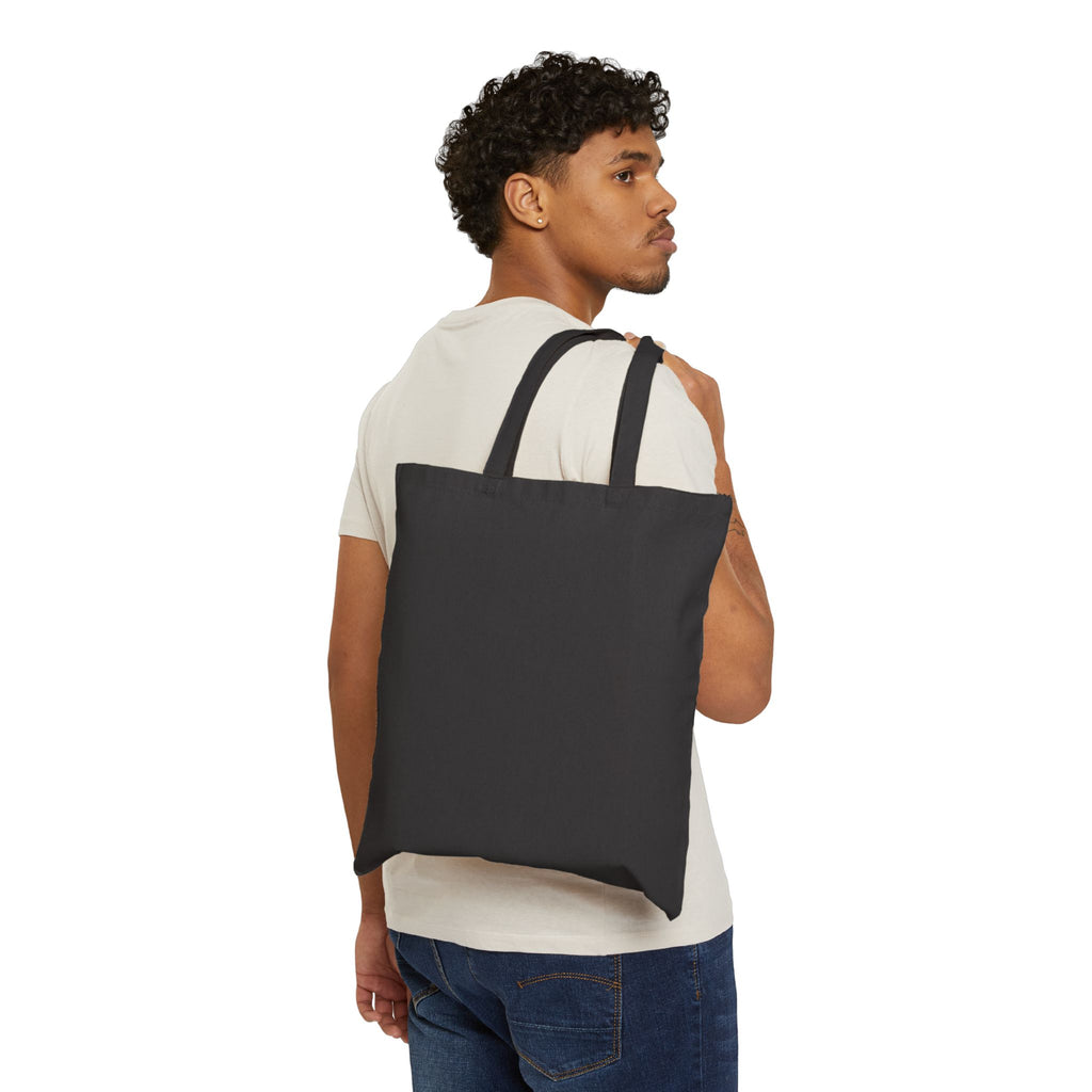 Grease & Grit Heart Flame Tote | Traditional Tattoo-Inspired, Rose Banner Canvas