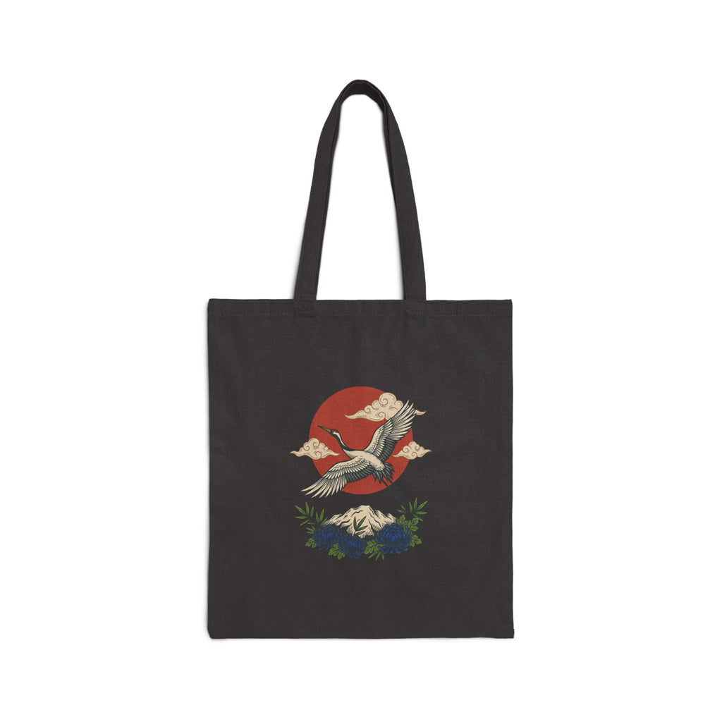 Flying Duck Tote | Traditional Tattoo-Inspired, Vintage Flash Canvas
