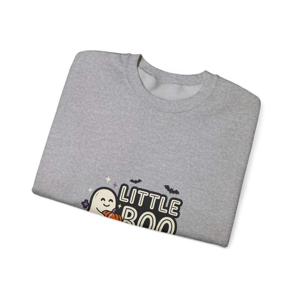 Little Boo Sweatshirt | Halloween Family Shirts, Cute Ghost Pumpkin Design