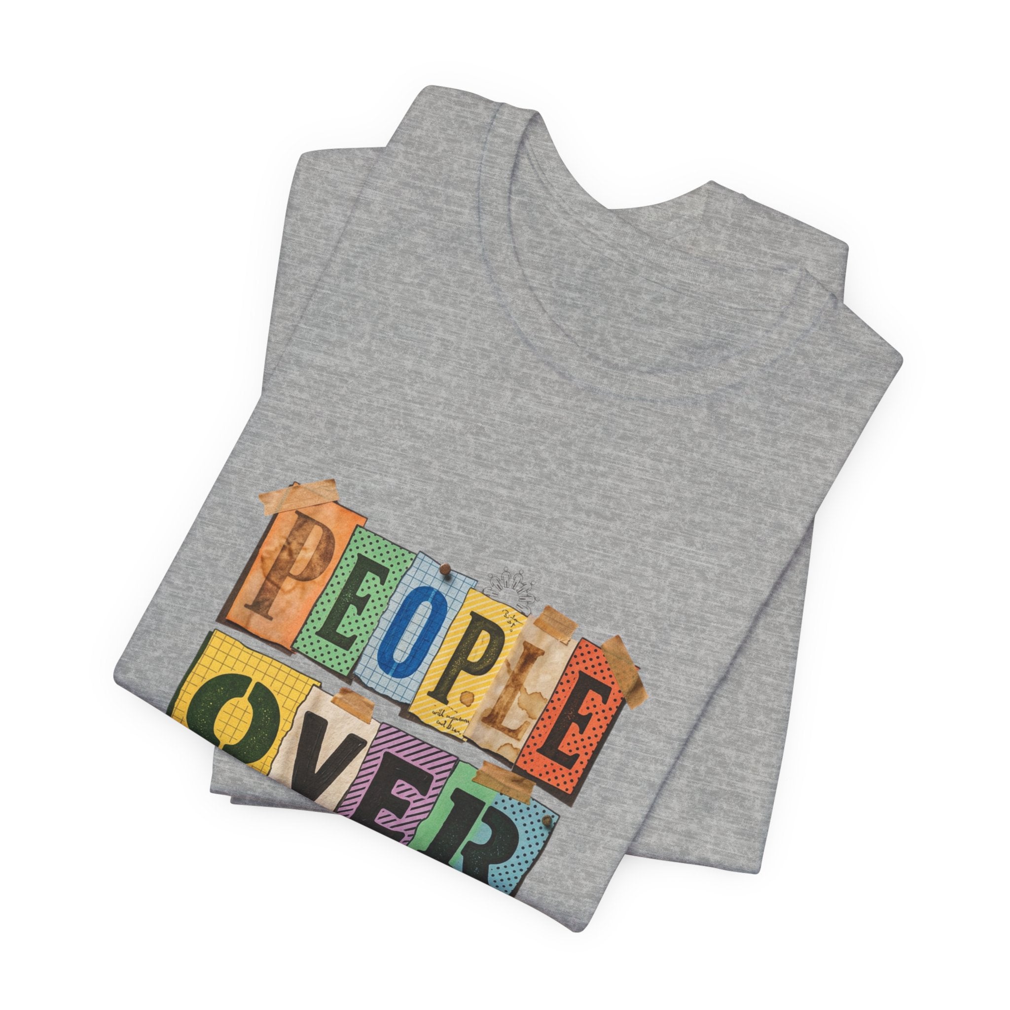 People Over Profit Tee | Values-Led Statement Shirt, Social Justice Apparel