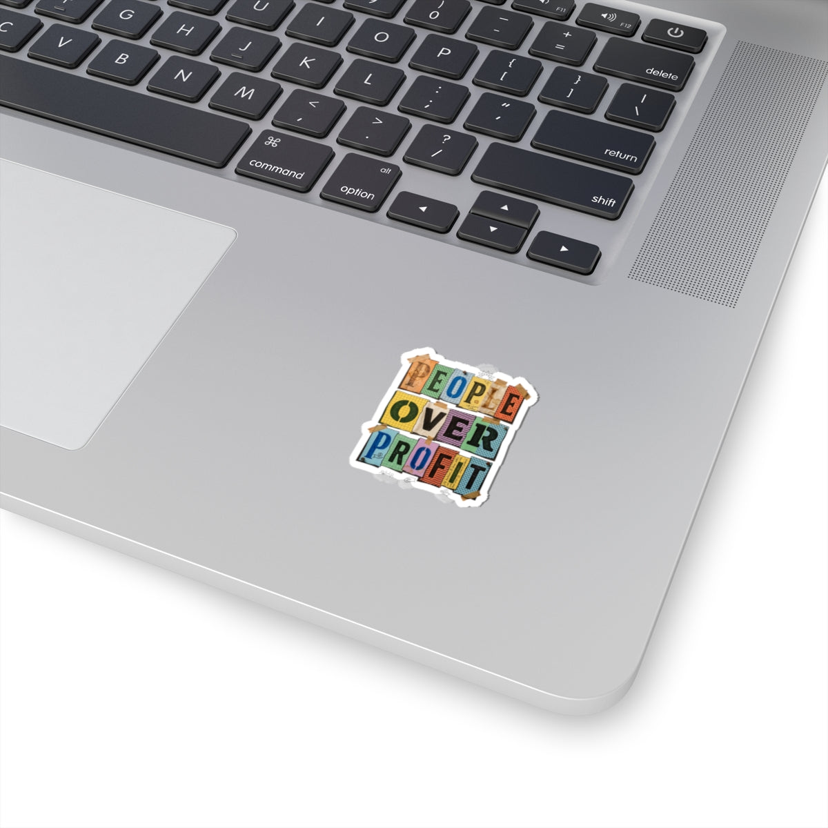 People Over Profit Sticker | Values-Led Statement, Social Justice Decal
