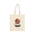 Flying Duck Tote | Traditional Tattoo-Inspired, Vintage Flash Canvas