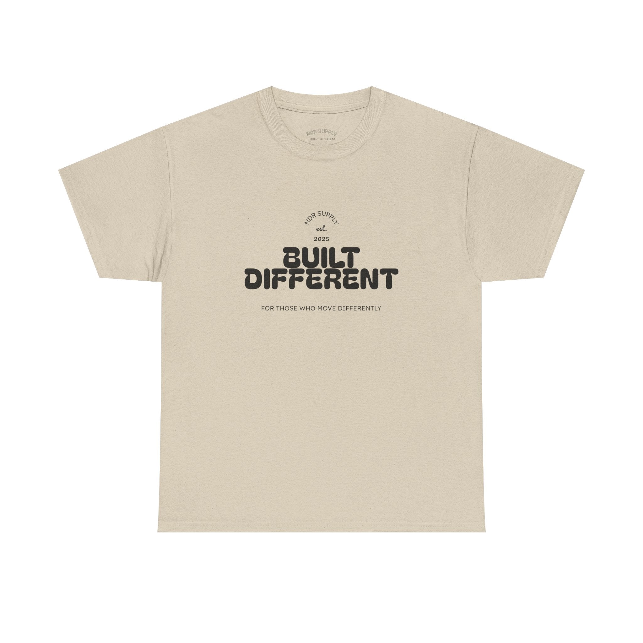 NDR™ Built Different T-Shirt