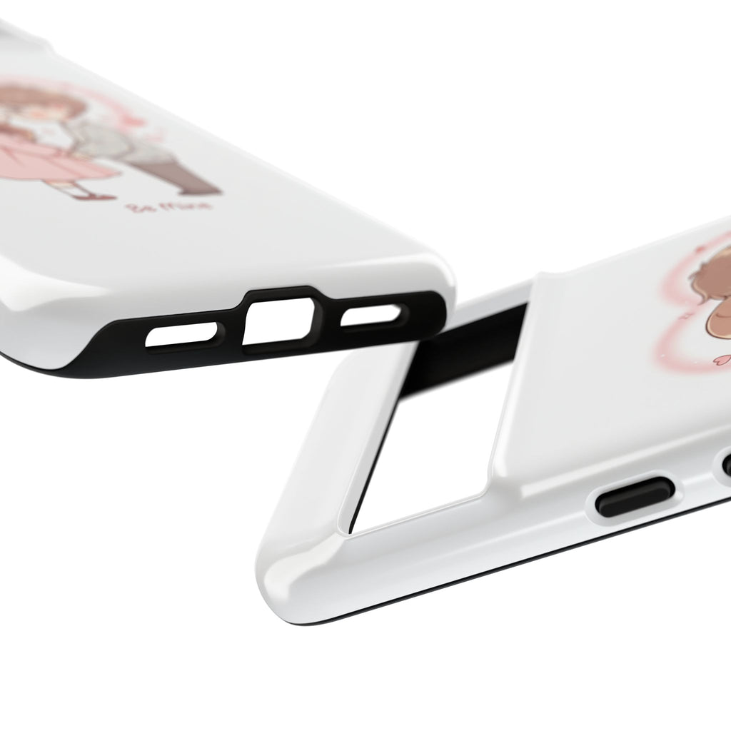 NDR™ Cute Couple "Be Mine" Phone Case. Romantic Valentine’s Protective Cover