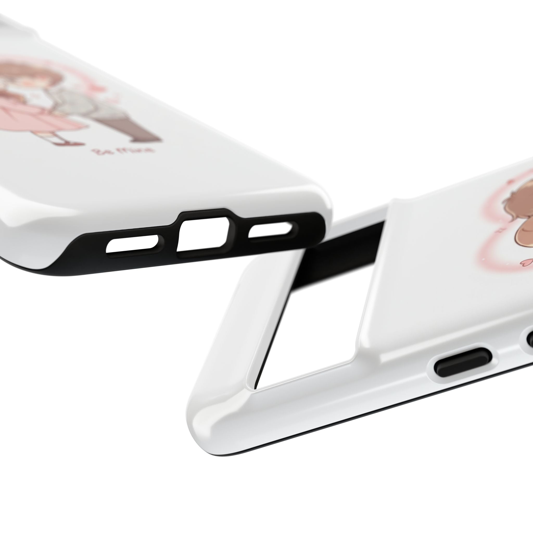 NDR™ Cute Couple "Be Mine" Phone Case. Romantic Valentine’s Protective Cover