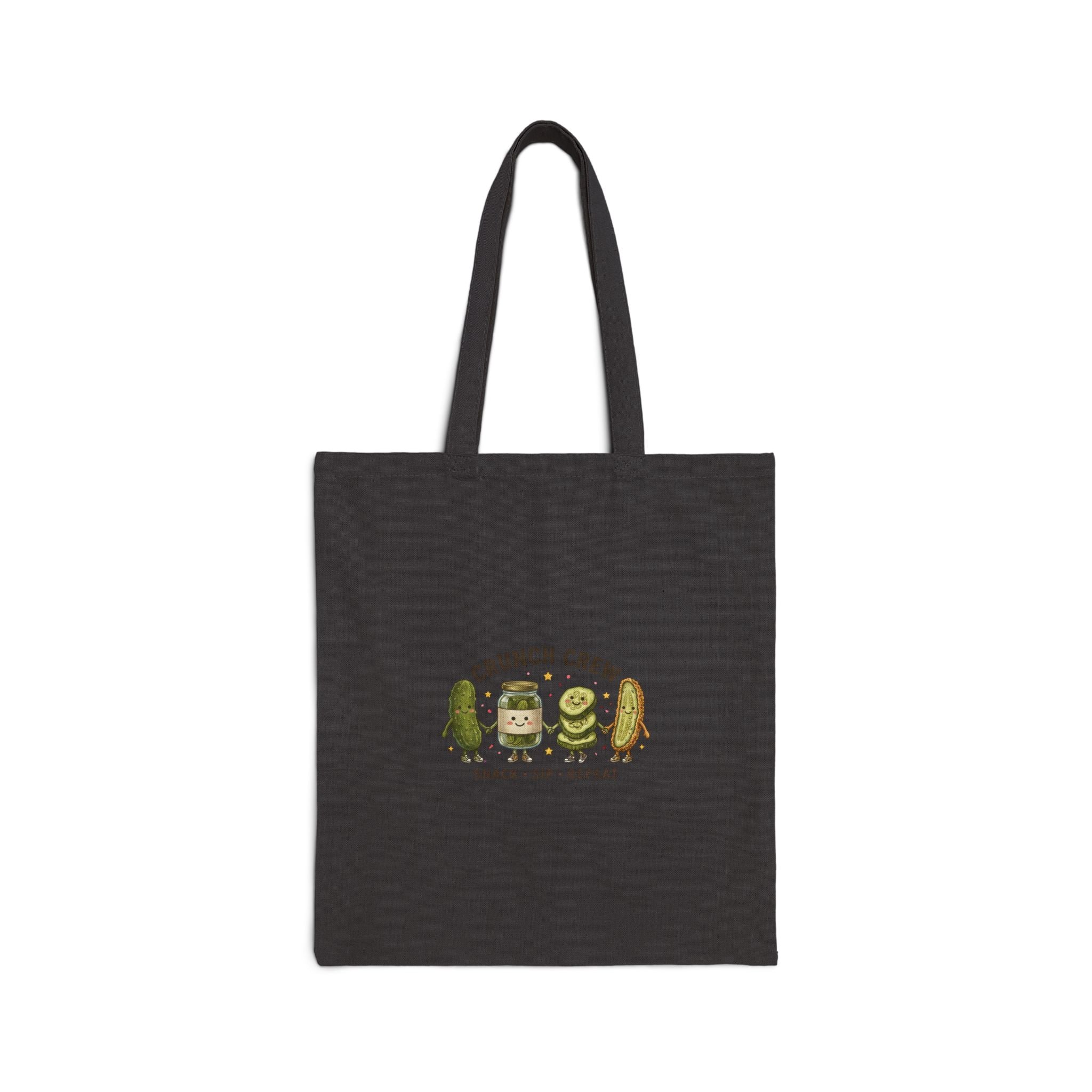 Crunch Crew Pickle Illustration Tote | Pickles Trend, Cute Food Graphic