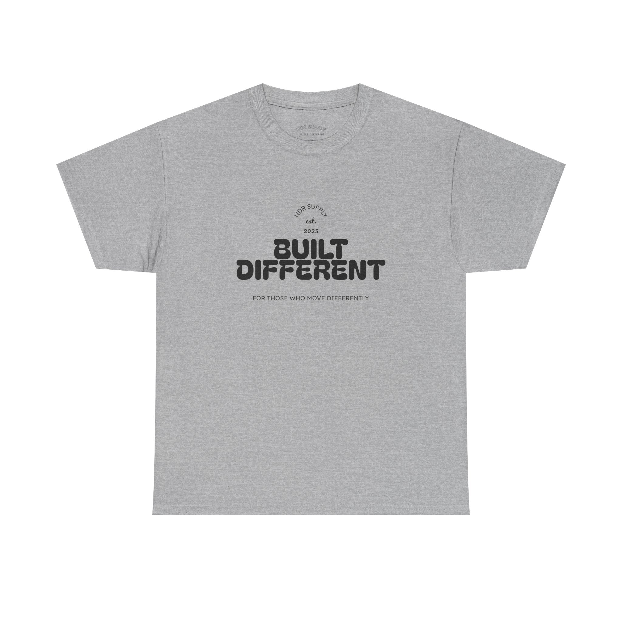 NDR™ Built Different T-Shirt