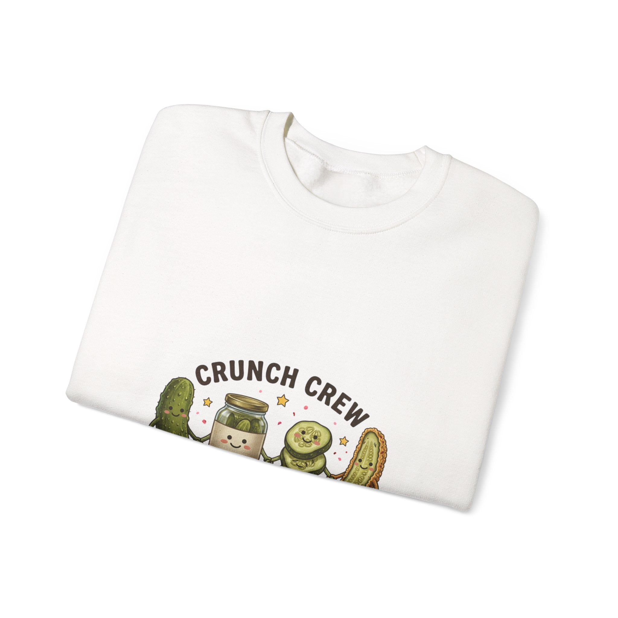 Crunch Crew Pickle Crewneck Sweatshirt | Pickles, Snack Sip Repeat