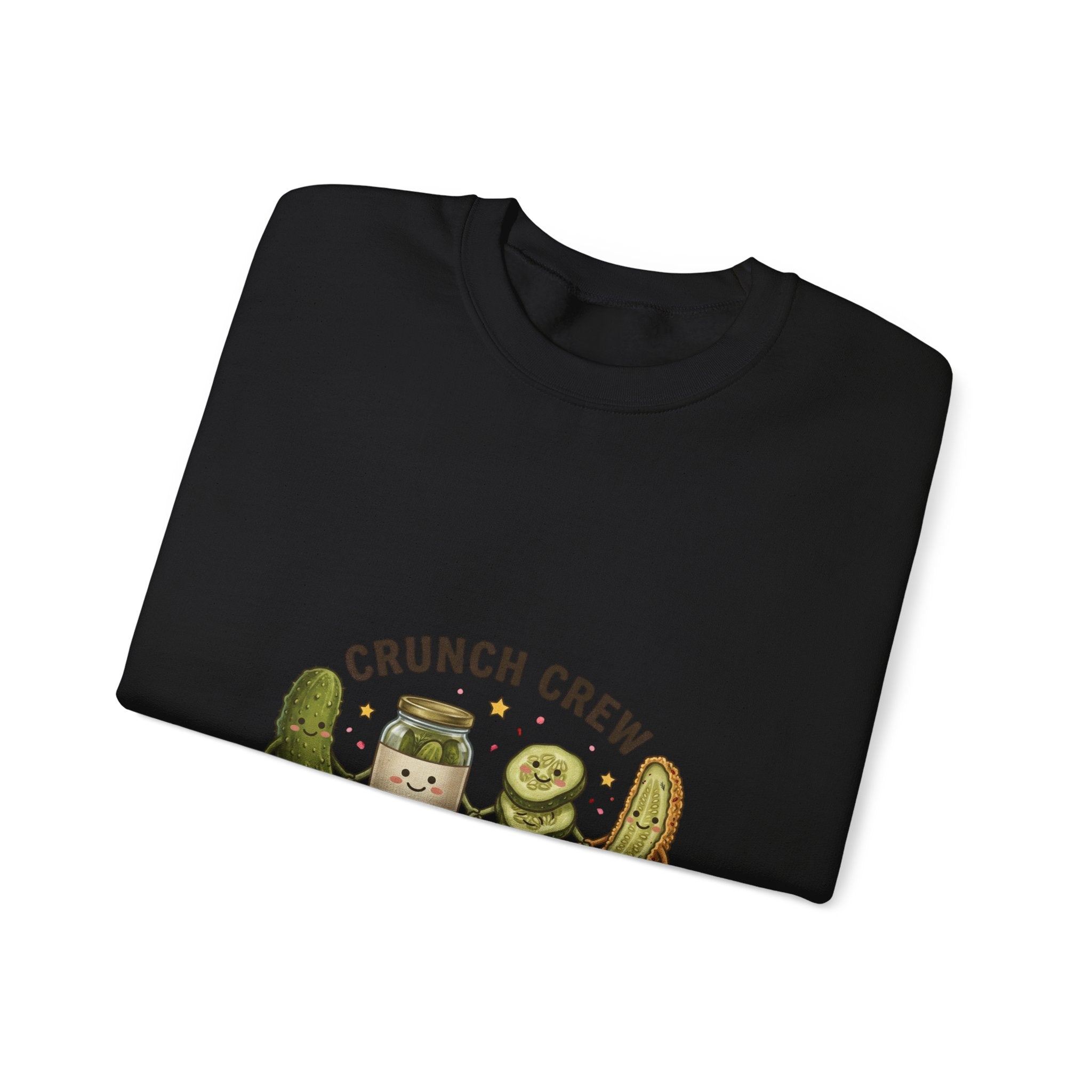 Crunch Crew Pickle Crewneck Sweatshirt | Pickles, Snack Sip Repeat