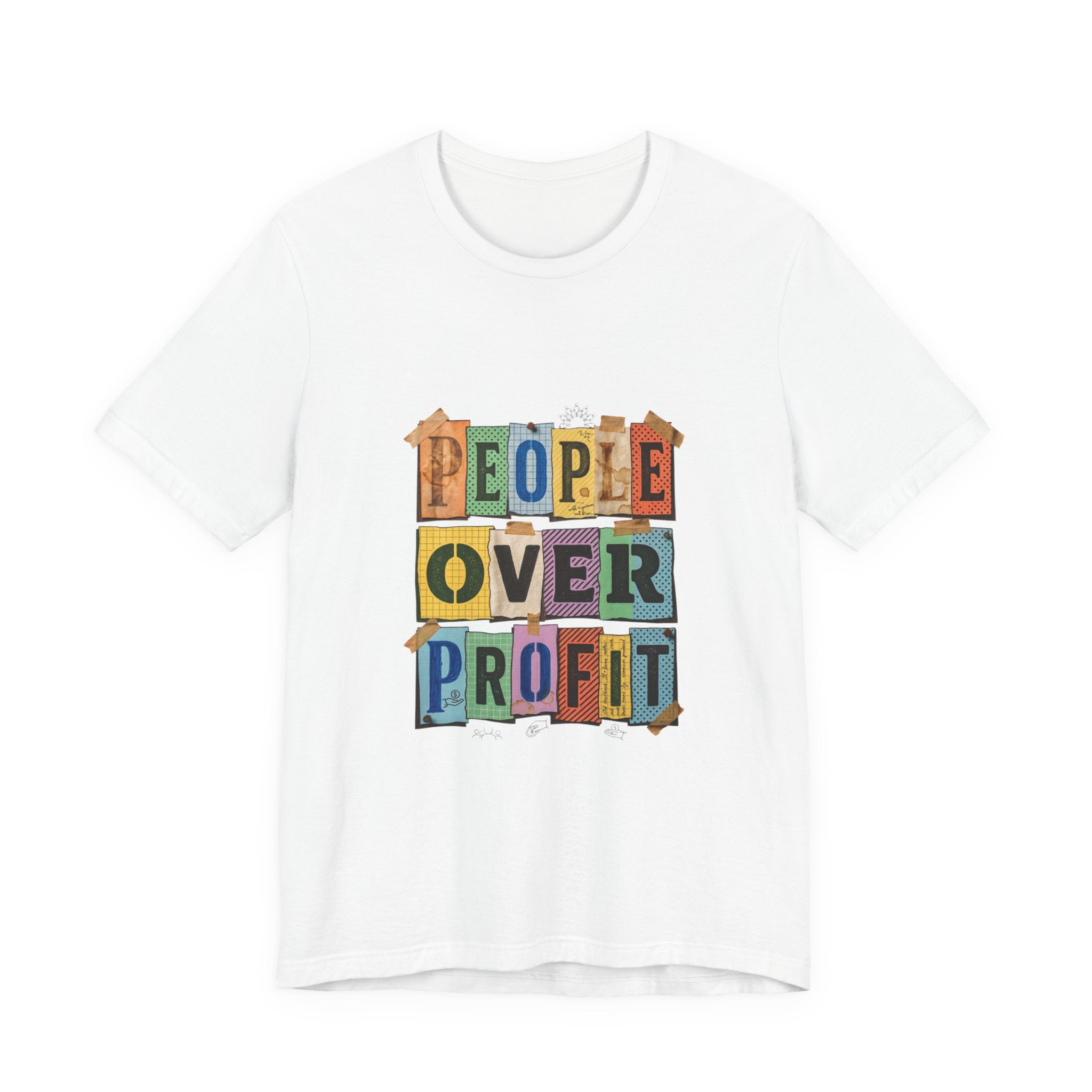 People Over Profit Tee | Values-Led Statement Shirt, Social Justice Apparel
