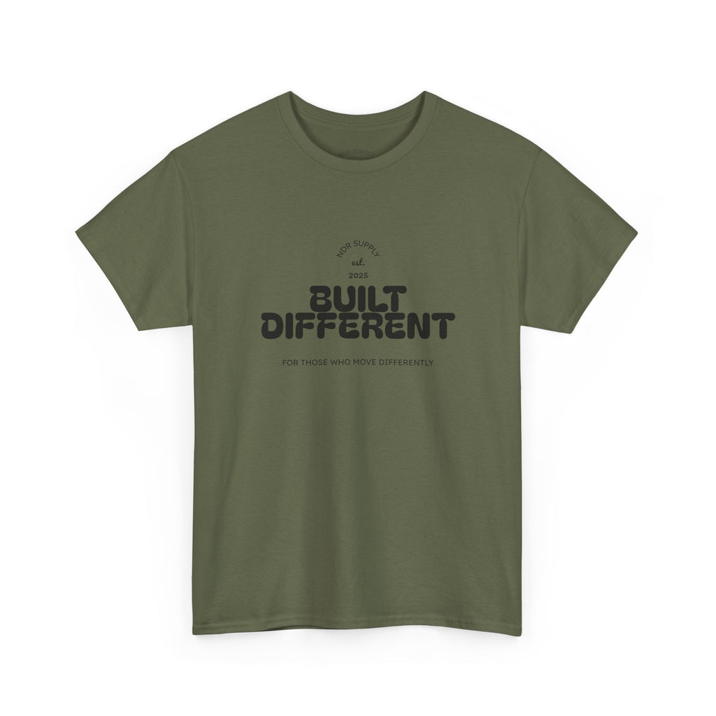 NDR™ Built Different T-Shirt