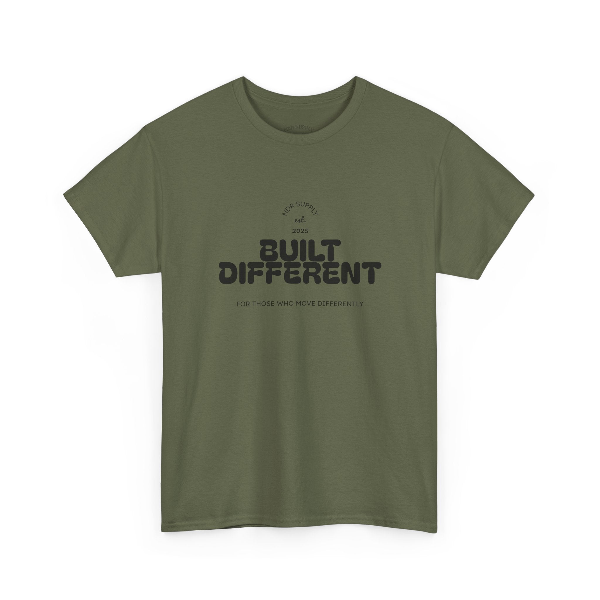 NDR™ Built Different T-Shirt