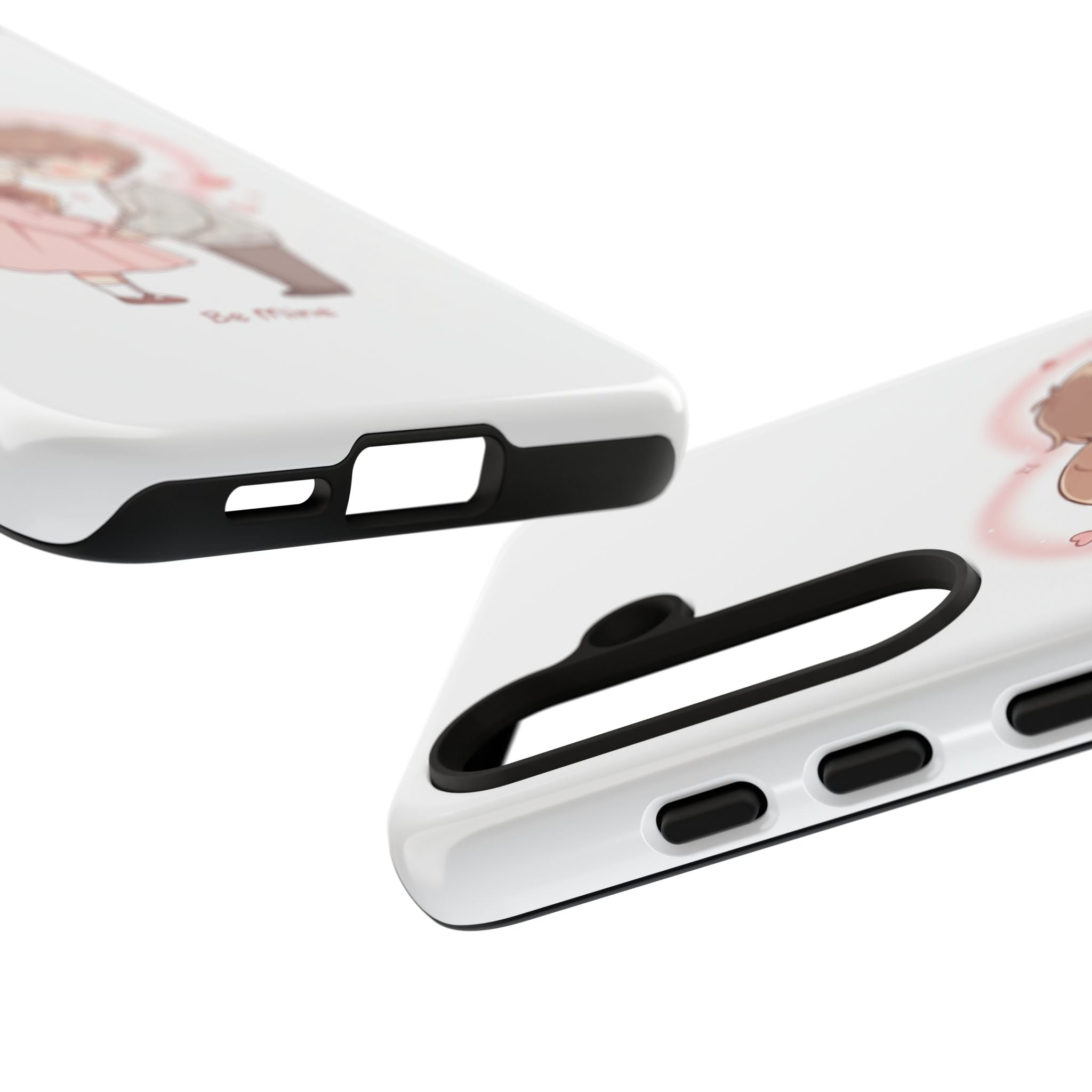 NDR™ Cute Couple "Be Mine" Phone Case. Romantic Valentine’s Protective Cover