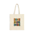 People Over Profit Tote, Values-Led Statement Canvas Tote | Social Justice Eco Bag