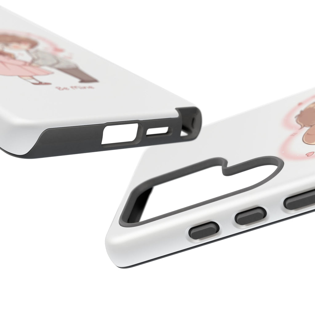 NDR™ Cute Couple "Be Mine" Phone Case. Romantic Valentine’s Protective Cover