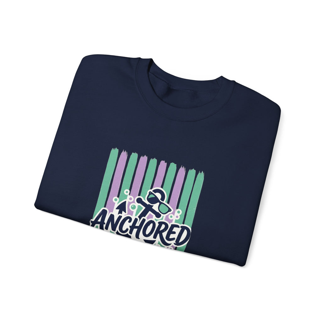 Anchored and Unbothered Sweatshirt | Cruise Vacation, Nautical Anchor Tee