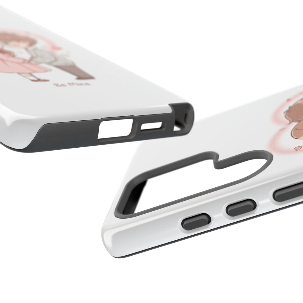 NDR™ Cute Couple "Be Mine" Phone Case. Romantic Valentine’s Protective Cover