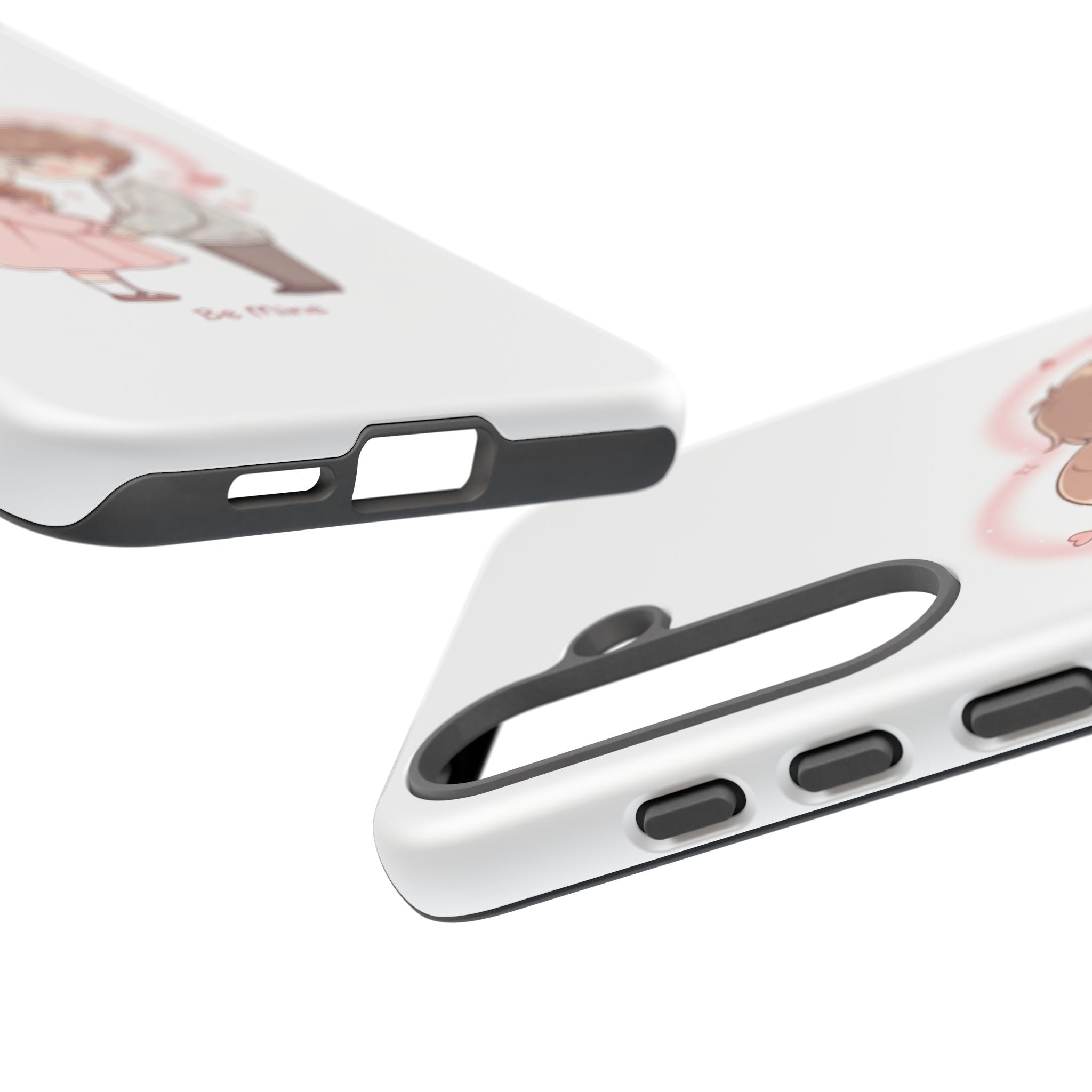 NDR™ Cute Couple "Be Mine" Phone Case. Romantic Valentine’s Protective Cover