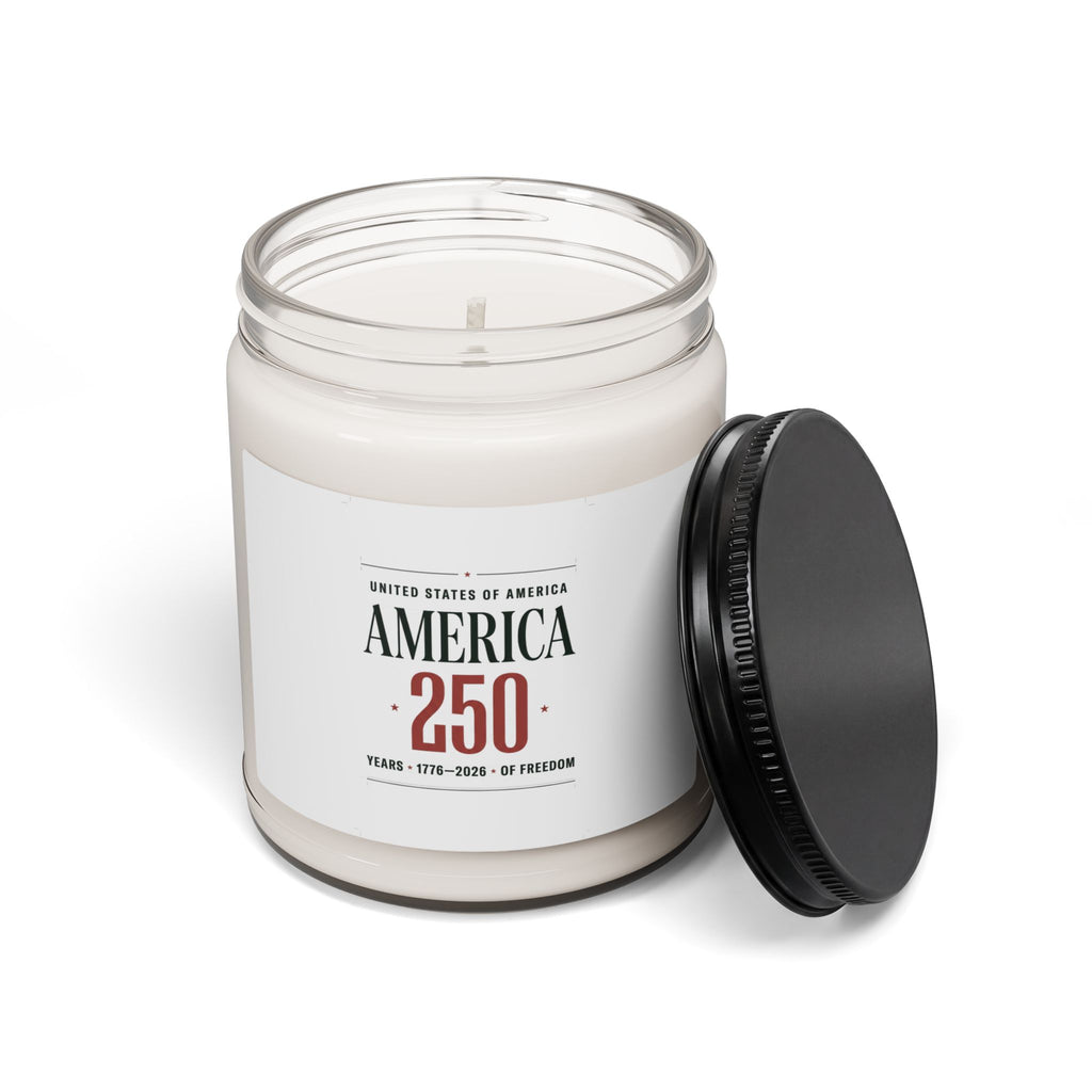 America 250 Soy Candle | 4th of July Patriot Anniversary
