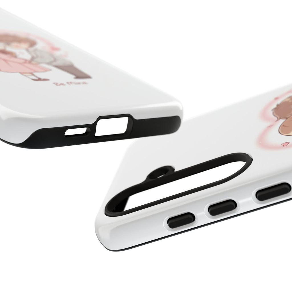 NDR™ Cute Couple "Be Mine" Phone Case. Romantic Valentine’s Protective Cover