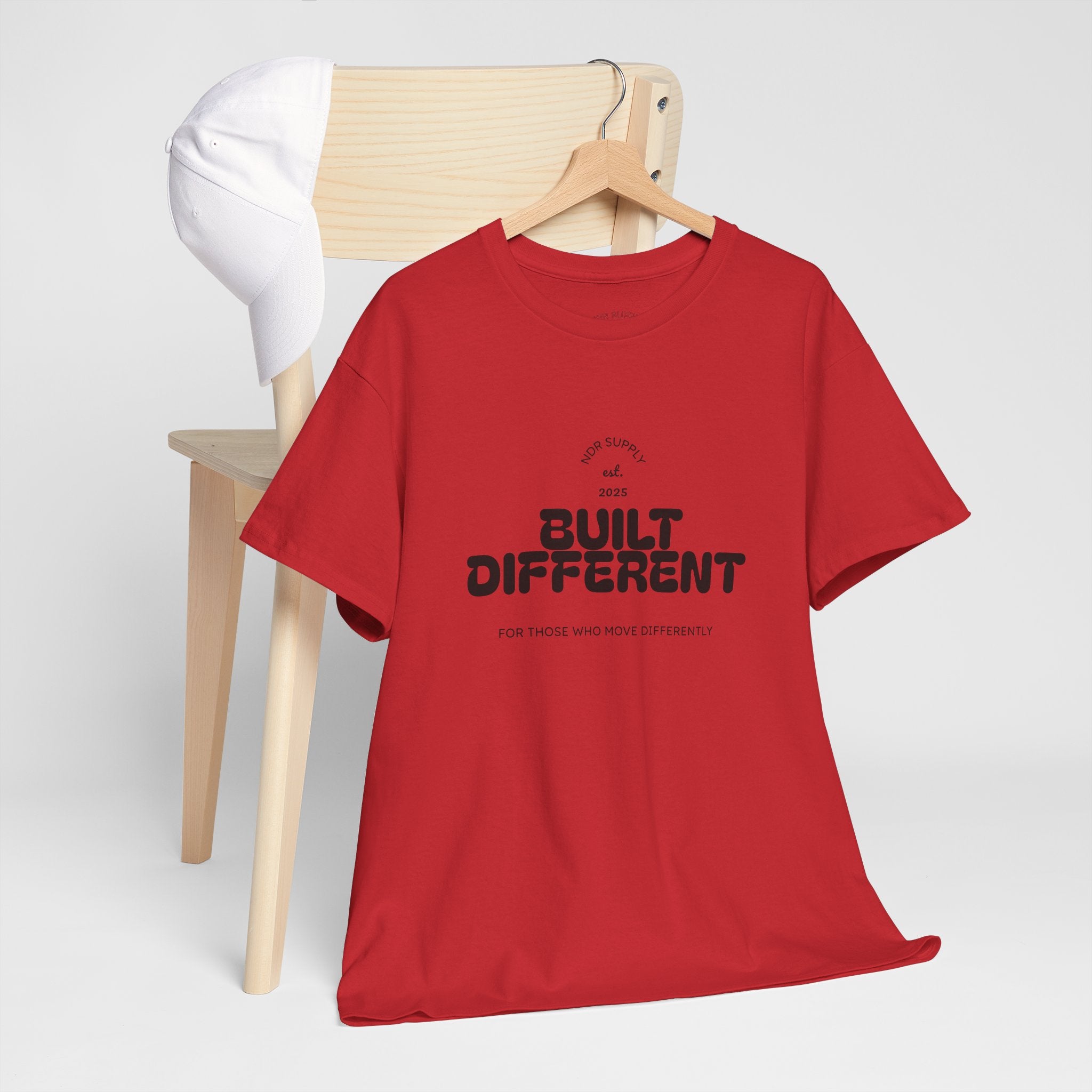 NDR™ Built Different T-Shirt