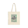 Anchored and Unbothered Tote | Cruise Vacation, Nautical Stripe Print