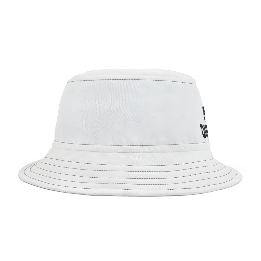 NDR™ Built Different White Bucket Hat