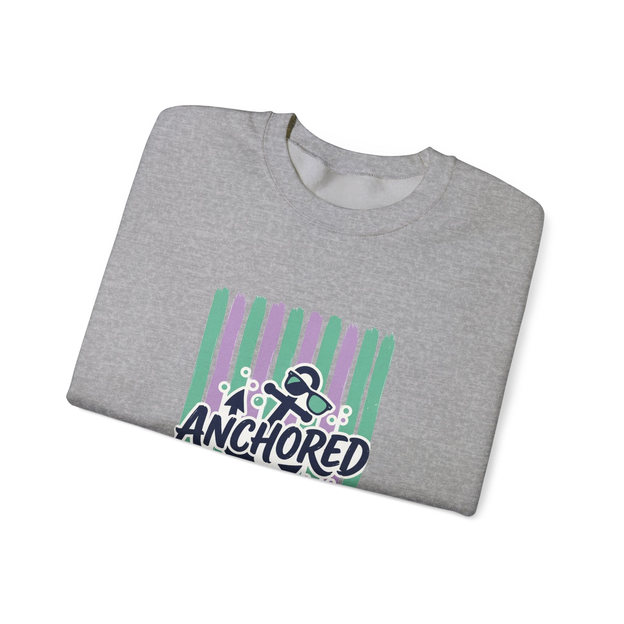 Anchored and Unbothered Sweatshirt | Cruise Vacation, Nautical Anchor Tee