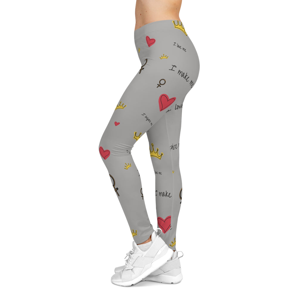 NDR™ Heart Leggings — Women's Summer Heart Pattern Leggings