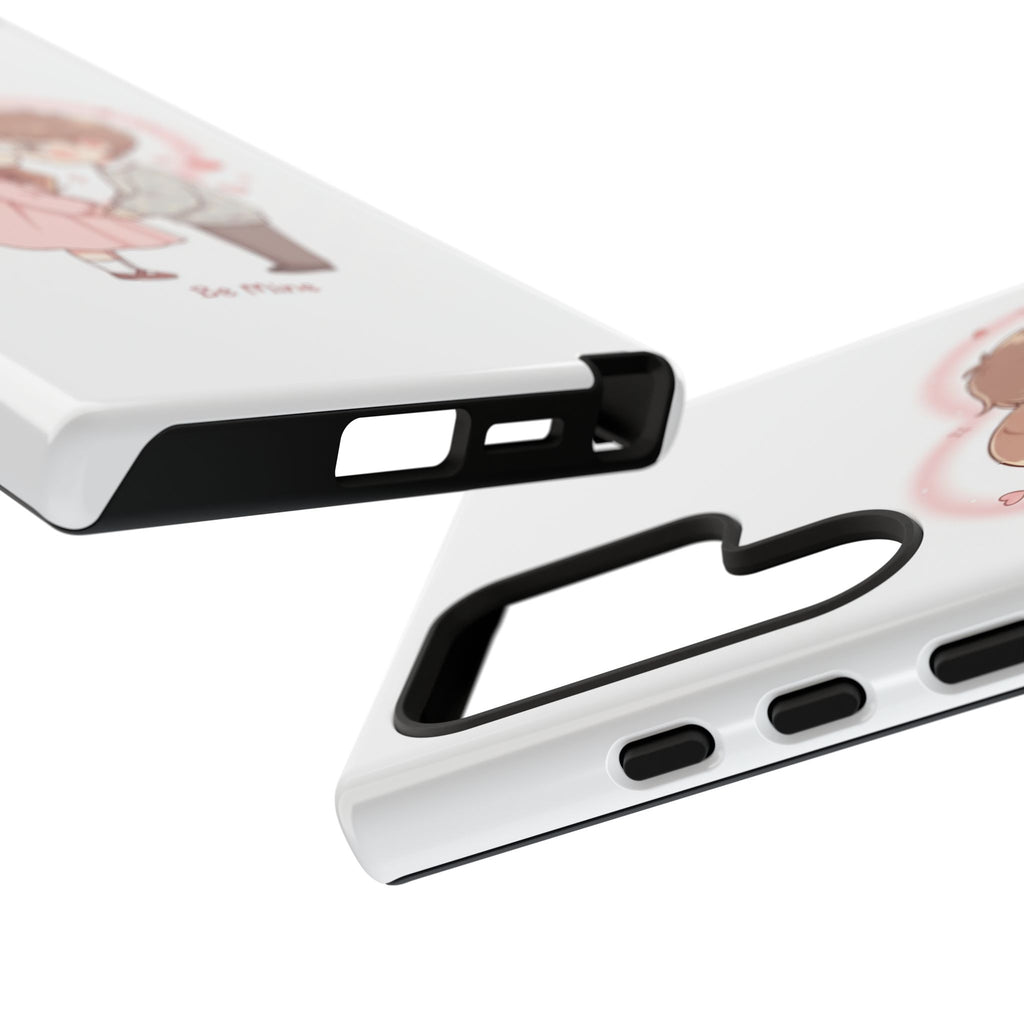 NDR™ Cute Couple "Be Mine" Phone Case. Romantic Valentine’s Protective Cover