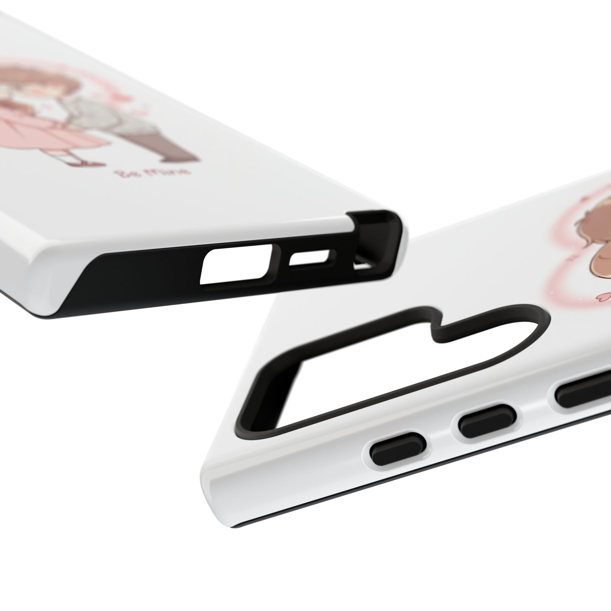 NDR™ Cute Couple "Be Mine" Phone Case. Romantic Valentine’s Protective Cover