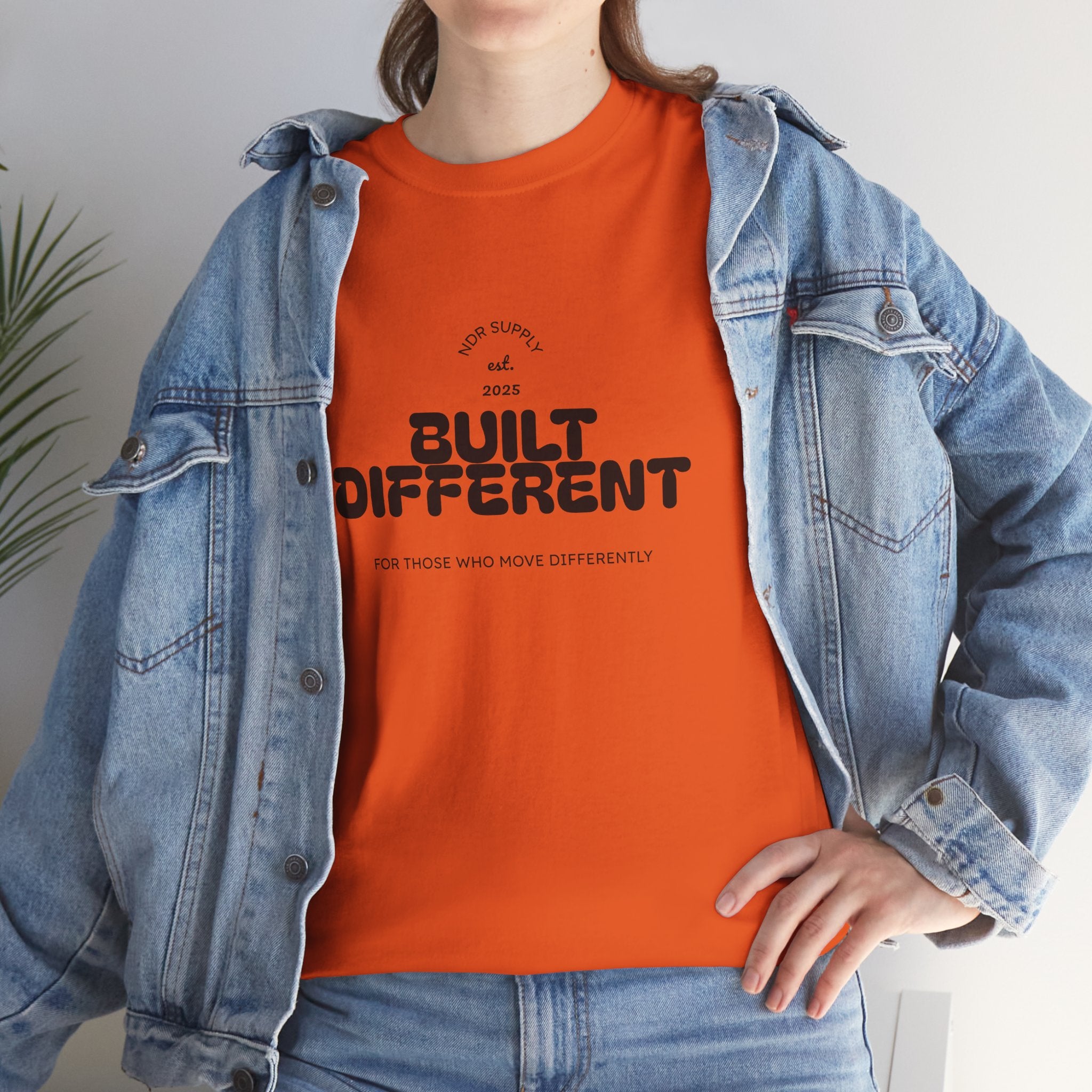 NDR™ Built Different T-Shirt