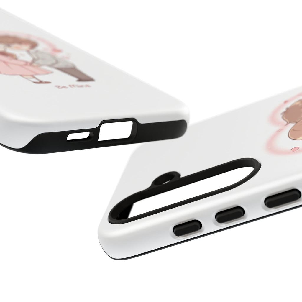 NDR™ Cute Couple "Be Mine" Phone Case. Romantic Valentine’s Protective Cover