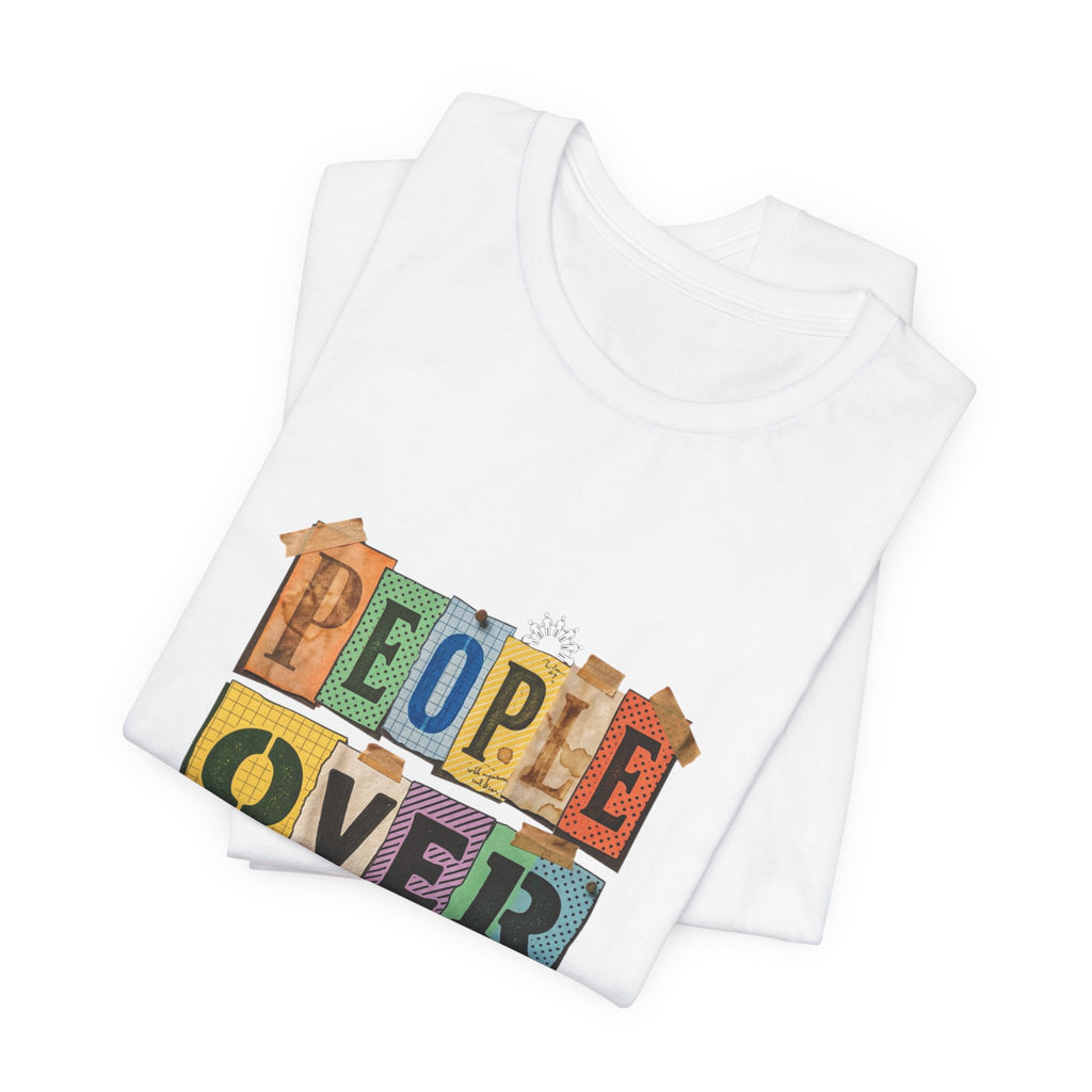 People Over Profit Tee | Values-Led Statement Shirt, Social Justice Apparel
