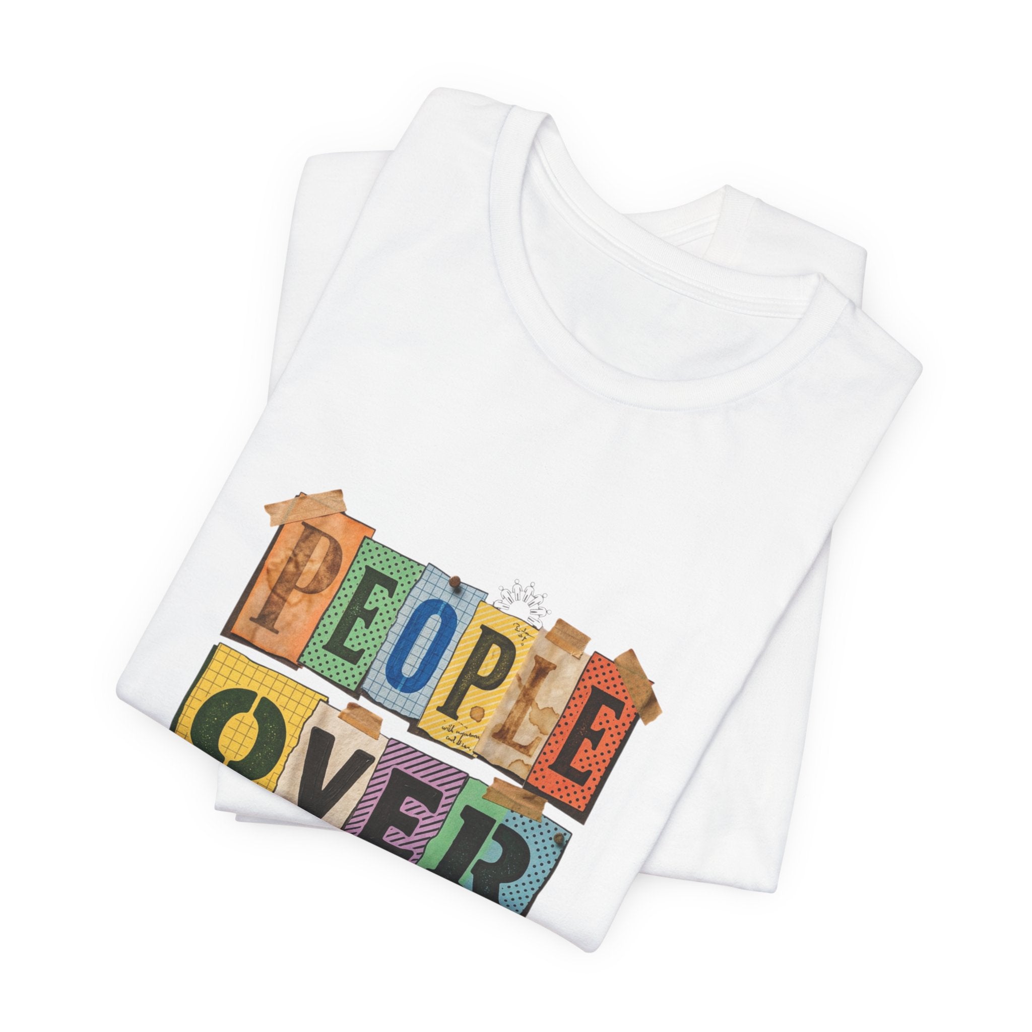 People Over Profit Tee | Values-Led Statement Shirt, Social Justice Apparel