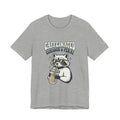 Caffeinated Curious & Feral Raccoon Tee | Feral Raccoon Aesthetic, Nightlife