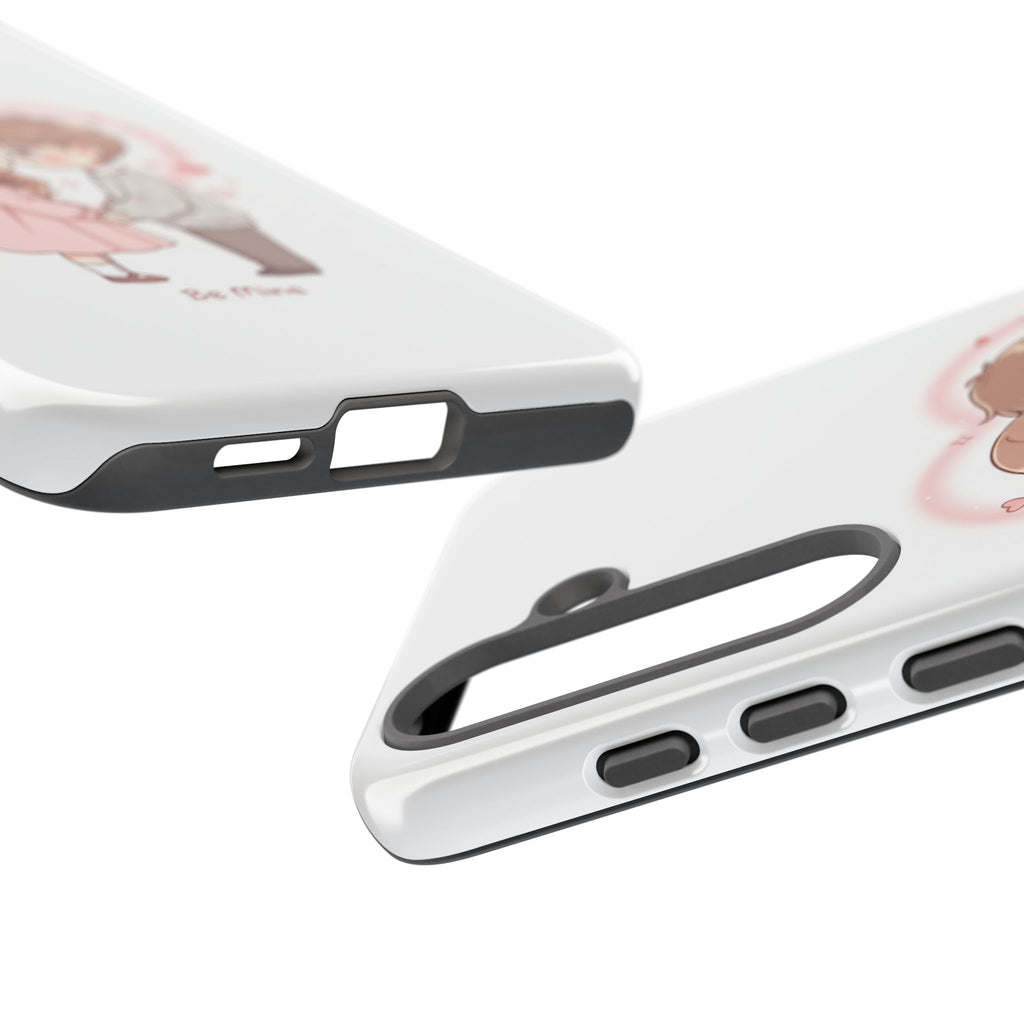 NDR™ Cute Couple "Be Mine" Phone Case. Romantic Valentine’s Protective Cover